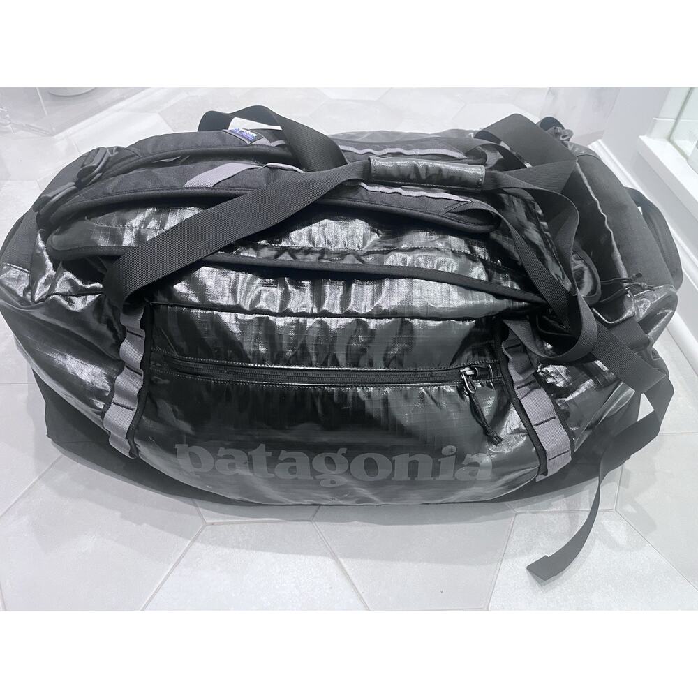 Patagonia Black Hole Duffel 90L. Excellent Condition. Minor Stains Inside.
